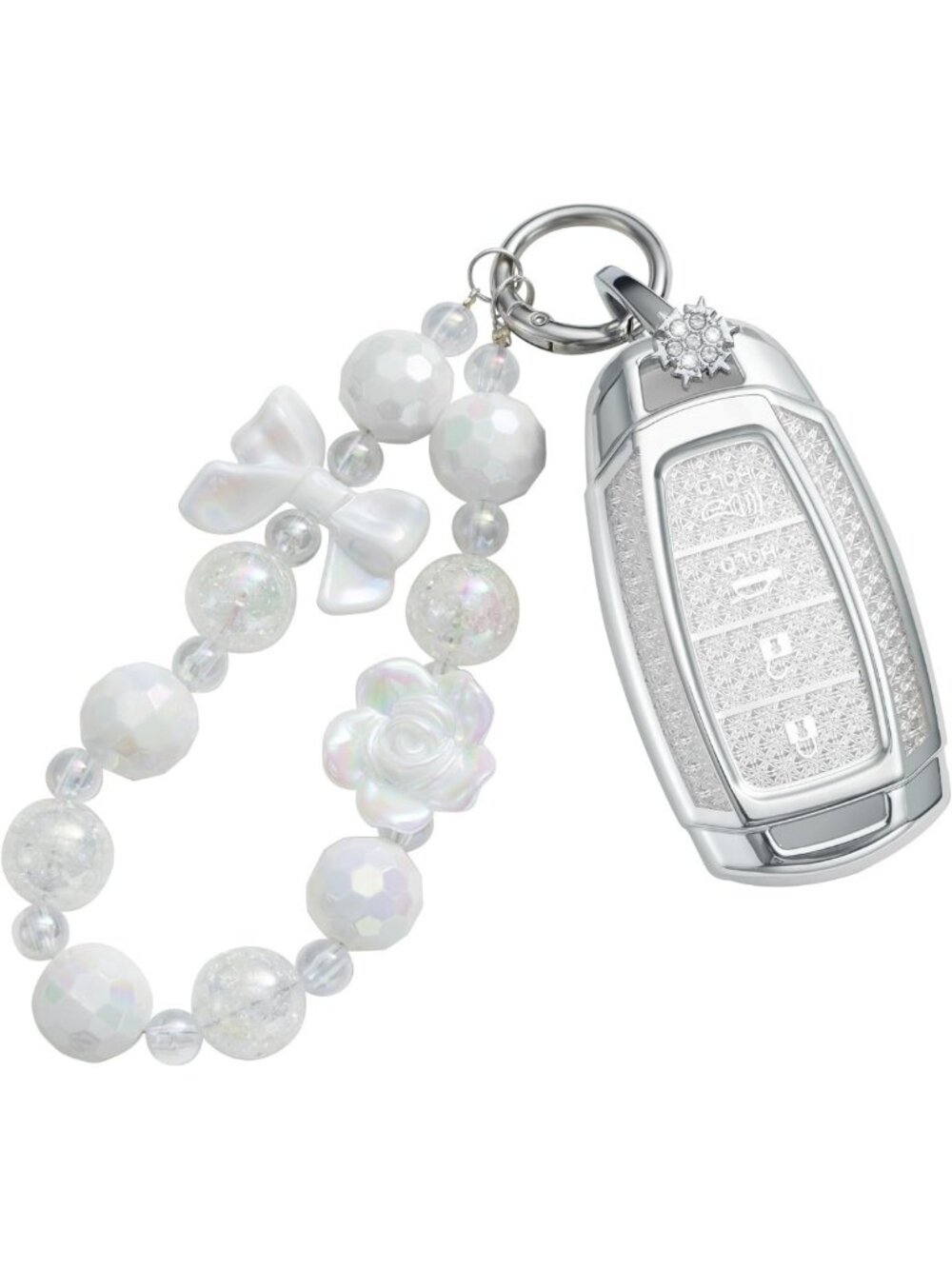 Cute TPU Key Fob Cover for Smart Key - Hyundai Sonata, Santa Fe, Tucson